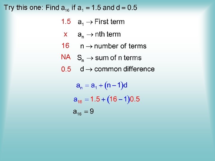 Try this one: 1. 5 x 16 NA 0. 5 