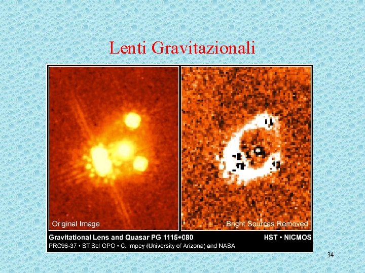 Lenti Gravitazionali 34 