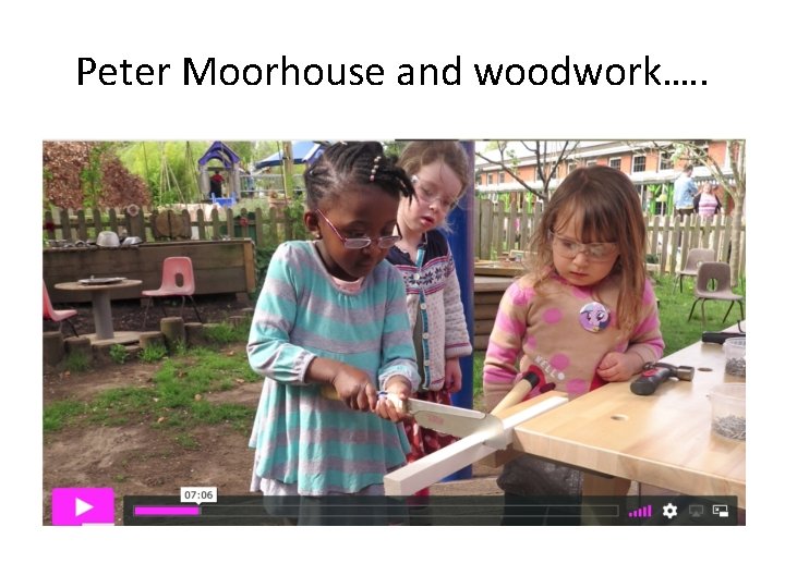Peter Moorhouse and woodwork…. . 