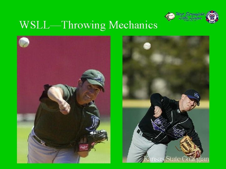 WSLL—Throwing Mechanics • PRONATION!!!!! 