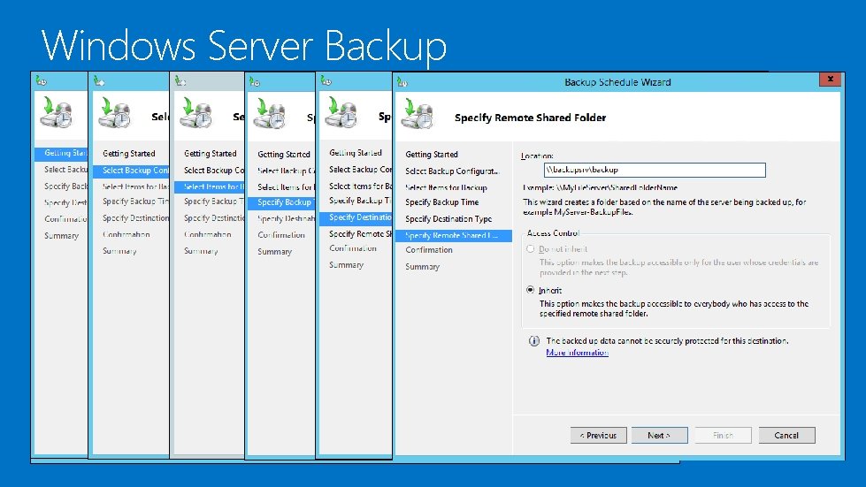 Windows Server Backup 