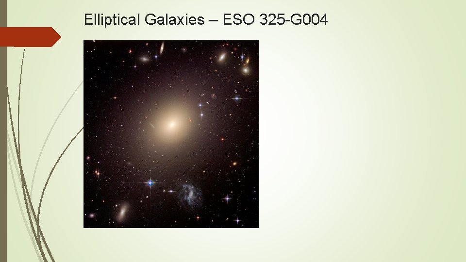 Elliptical Galaxies – ESO 325 -G 004 