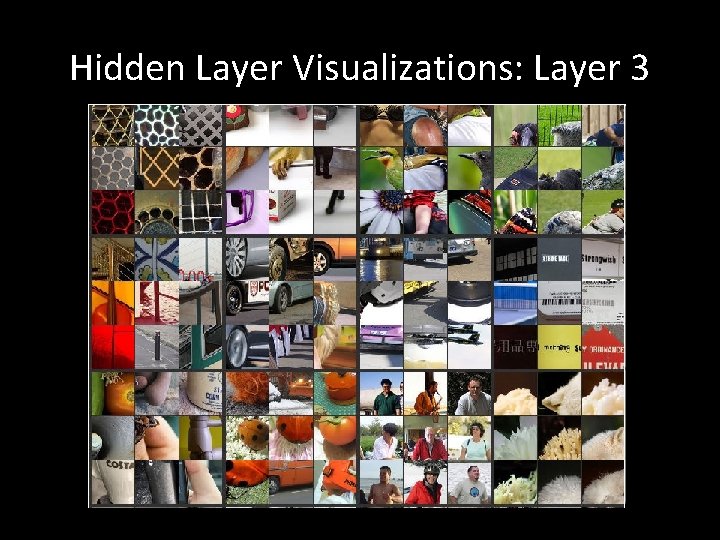 Hidden Layer Visualizations: Layer 3 