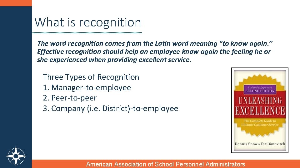 What is recognition The word recognition comes from the Latin word meaning “to know