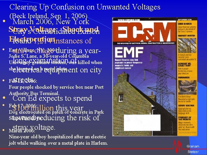 Clearing Up Confusion on Unwanted Voltages (Beck Ireland, Sep 1, 2006) • March 2006,