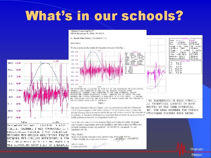 What’s in our schools? 