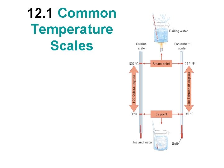 12. 1 Common Temperature Scales 12. 1 Common Temperature Scales