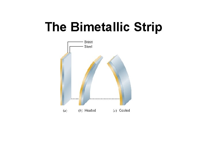 The Bimetallic Strip The Bimetallic Strip