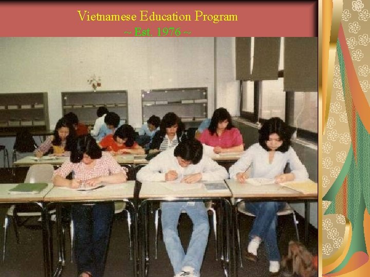 Vietnamese Education Program ~ Est. 1976 ~ 