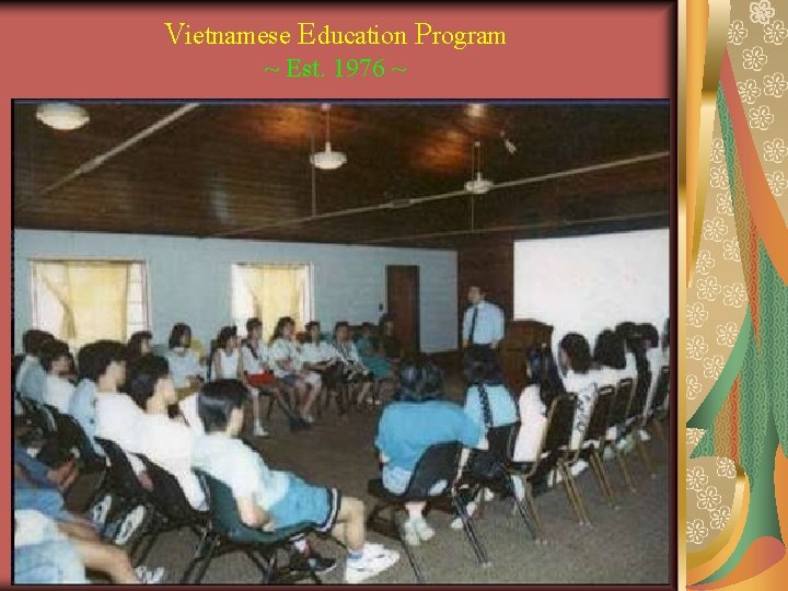 Vietnamese Education Program ~ Est. 1976 ~ 