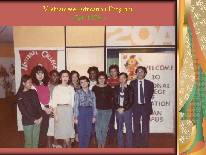 Vietnamese Education Program ~ Est. 1976 ~ 