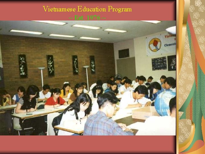 Vietnamese Education Program ~ Est. 1976 ~ 