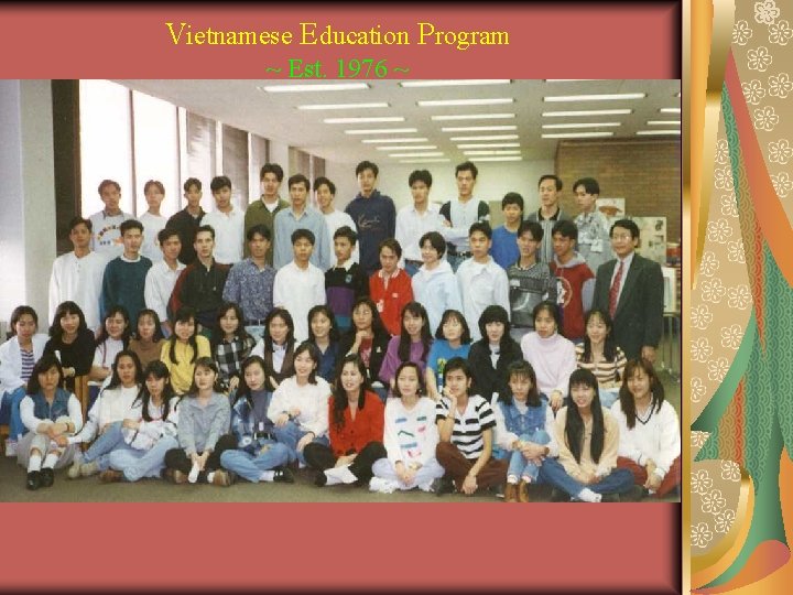 Vietnamese Education Program ~ Est. 1976 ~ 