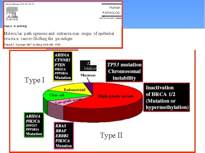 Human PATHOLOG Y www. clsc • icr. ocm'loca. , lhumpmh Progress in pathology Molecu