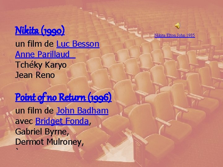 Nikita (1990) un film de Luc Besson Anne Parillaud Tchéky Karyo Jean Reno Point Nikita (1990) un film de Luc Besson Anne Parillaud Tchéky Karyo Jean Reno Point