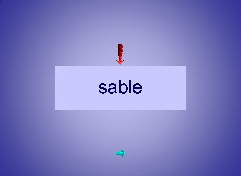 sable 