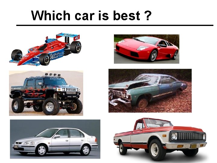 Which car is best ? 