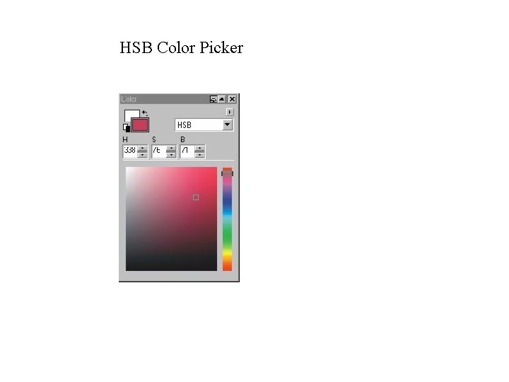 HSB Color Picker 