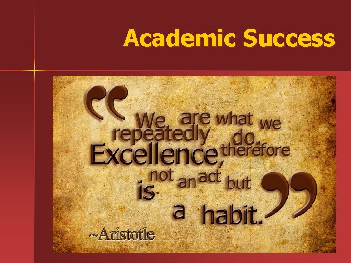 Academic Success 