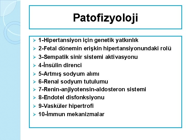 Kronik Hipertansiyon ve Gebelik | Makale | Türkiye Klinikleri
