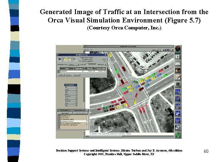 Generated Image of Traffic at an Intersection from the Orca Visual Simulation Environment (Figure