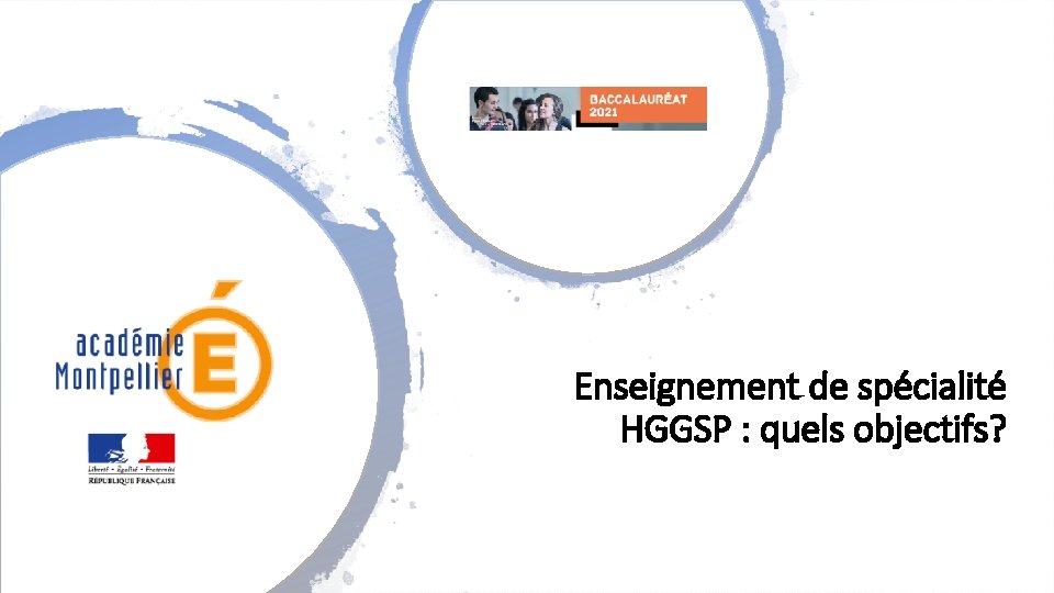  Enseignement de spécialité HGGSP : quels objectifs? 