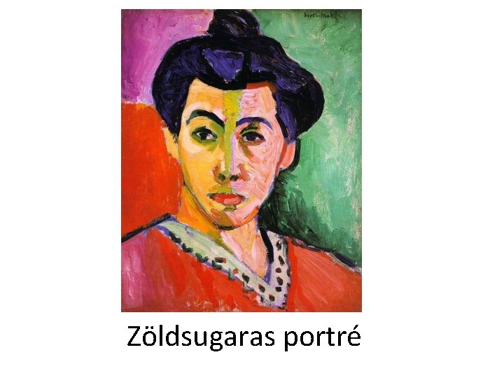 Zöldsugaras portré 