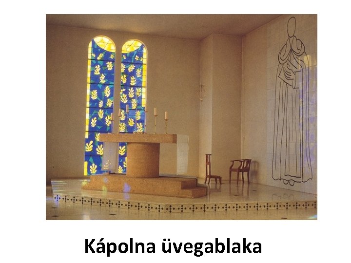 Kápolna üvegablaka 