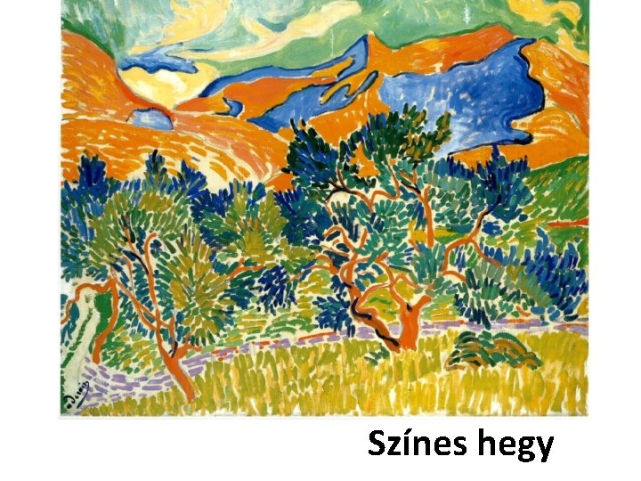 Színes hegy 