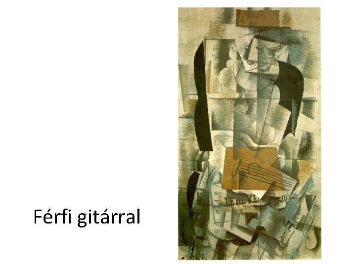 Férfi gitárral 