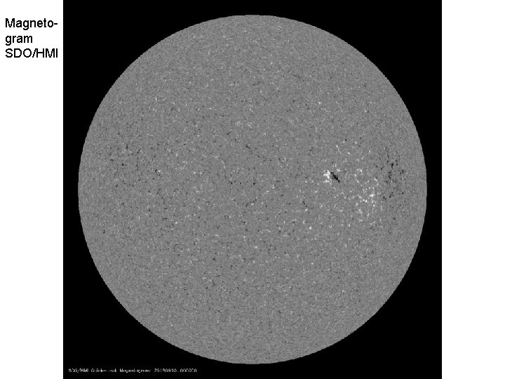 Magnetogram SDO/HMI 