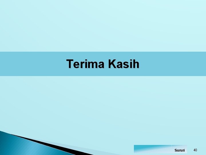 Terima Kasih Sururi 40 Terima Kasih Sururi 40