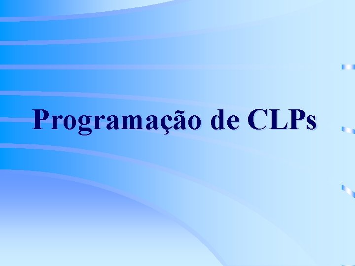 Programação de CLPs 