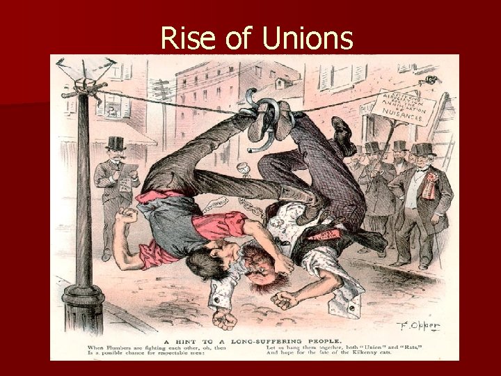 Rise of Unions 