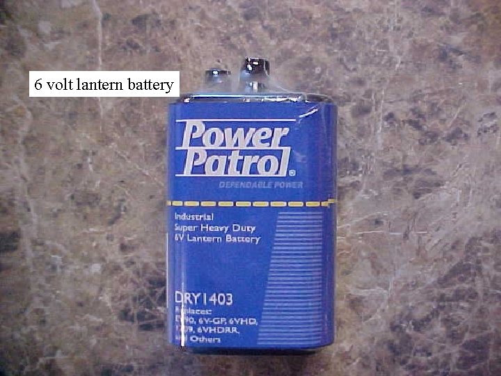 6 volt lantern battery 