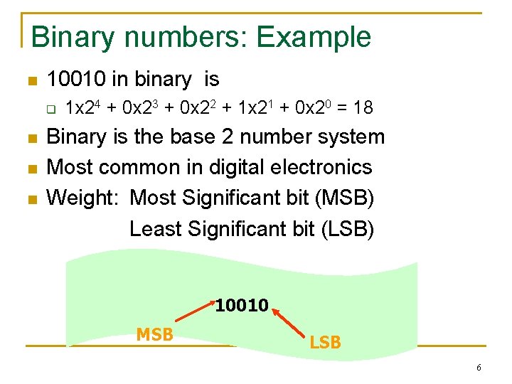 Digital Systems and Logic Design 1 General Overview