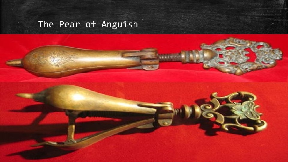 The Pear of Anguish The Pear of Anguish
