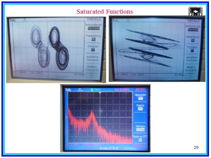 Saturated Functions 29 