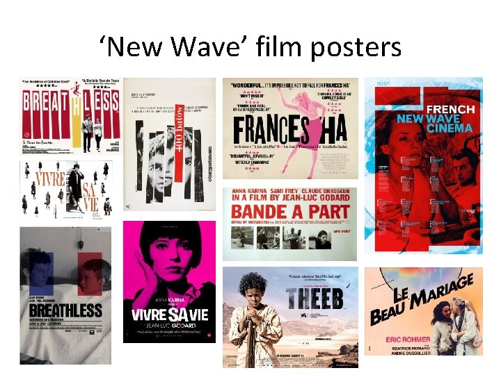 ‘New Wave’ film posters 