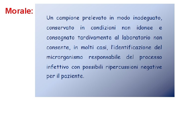 Morale: 