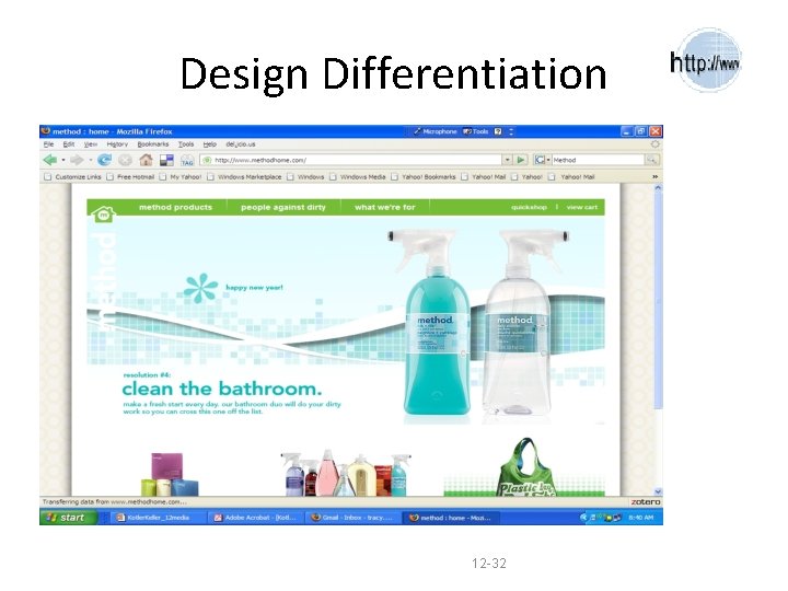 Design Differentiation 12 -32 