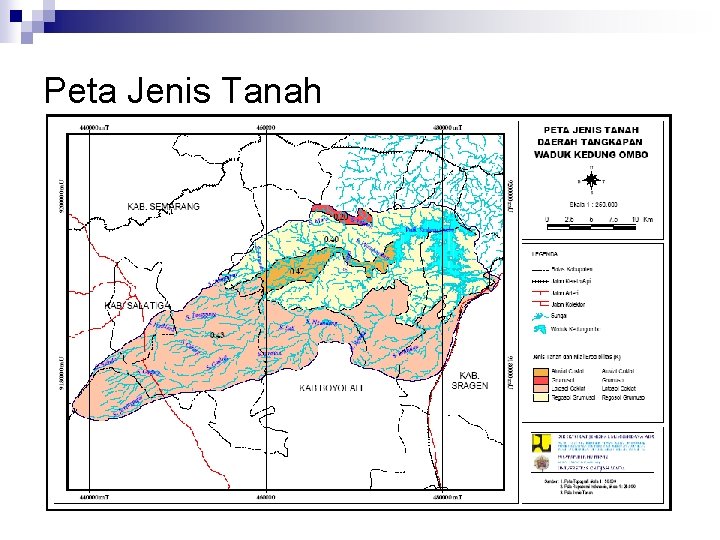 Peta Jenis Tanah 