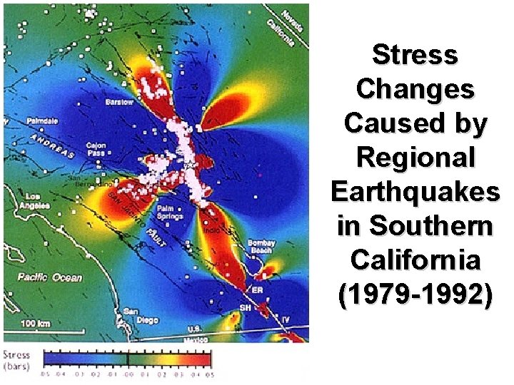 Stress Changes Caused by Regional Earthquakes in Southern California (1979 -1992) 