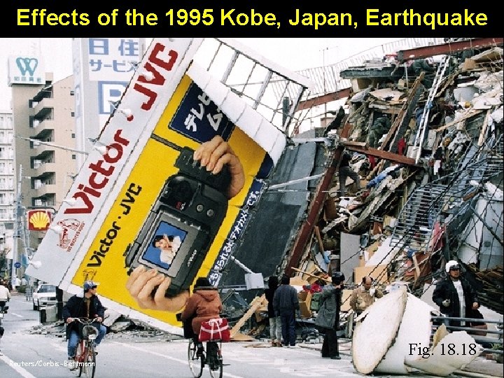 Effects of the 1995 Kobe, Japan, Earthquake Fig. 18 Reuters/Corbis-Bettmann 