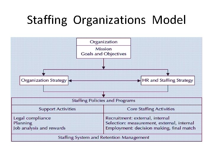 Staffing Organizations Model 