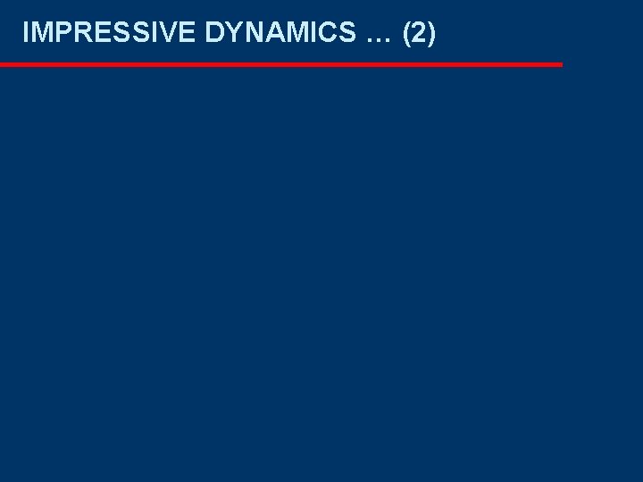 IMPRESSIVE DYNAMICS … (2) IMPRESSIVE DYNAMICS … (2)