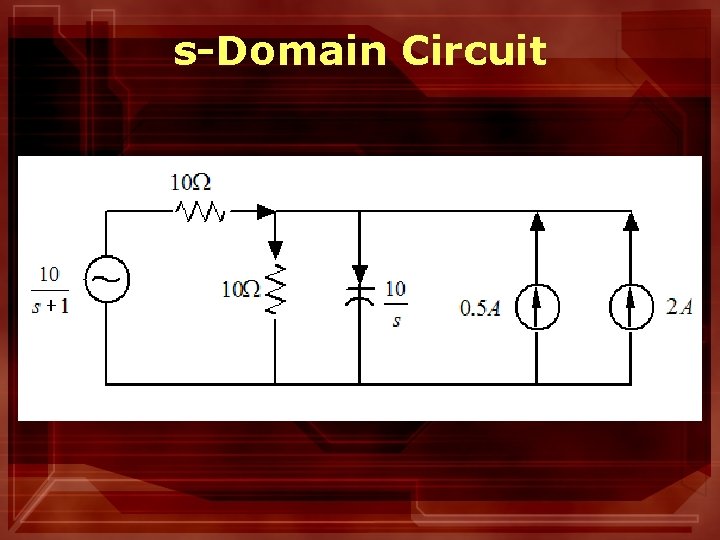 s-Domain Circuit 