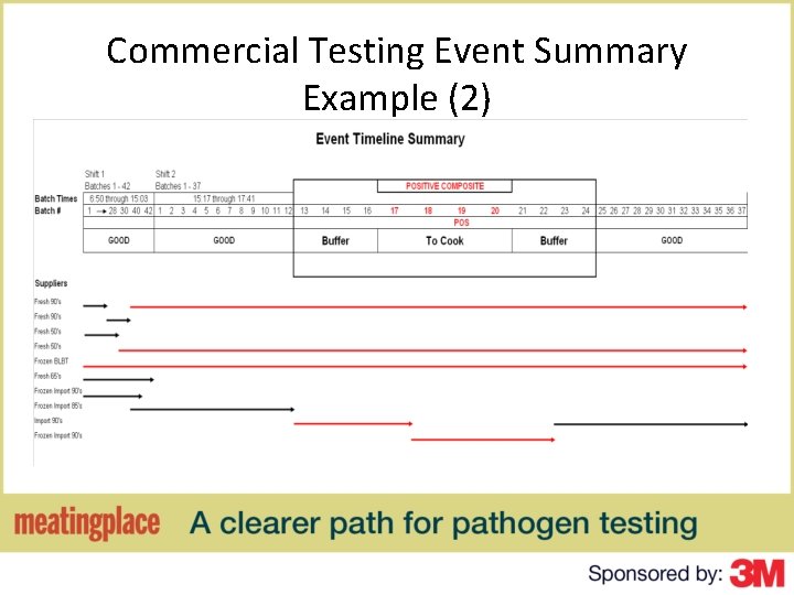 Commercial Testing Event Summary Example (2) 