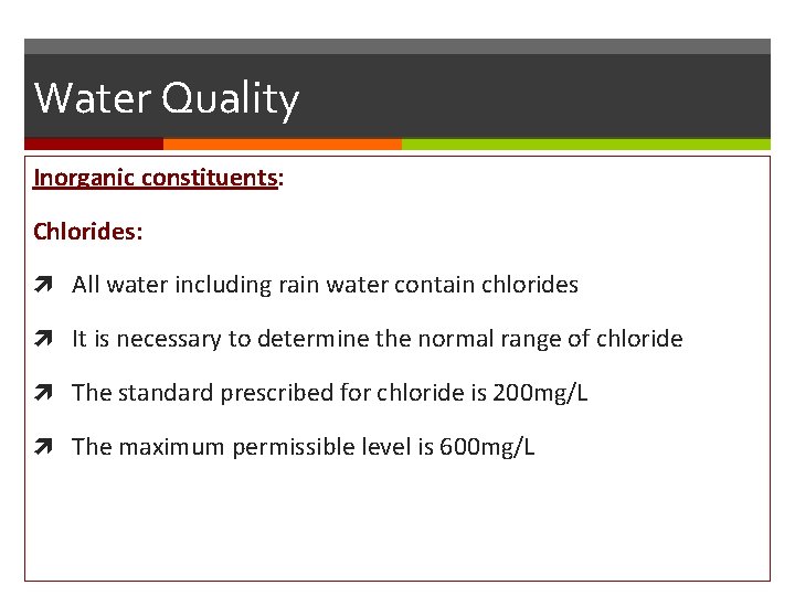 WATER QUALITY CRITERIA STANDARDS Dr Asif Rehman WHO