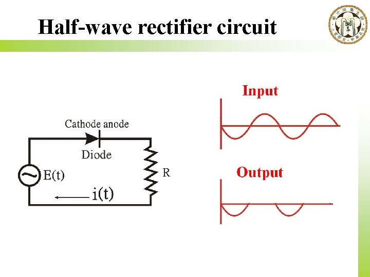 Half-wave rectifier circuit 